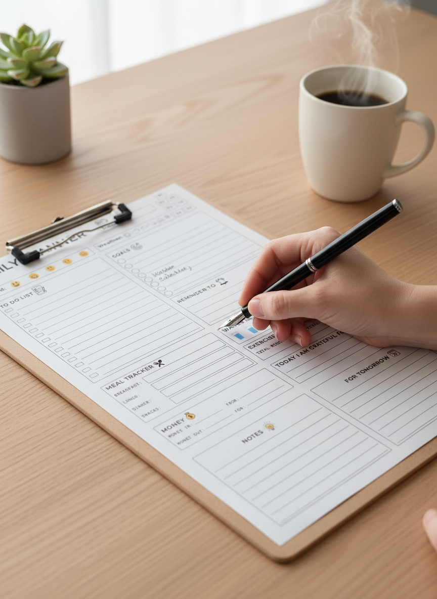 Printable Daily Planner