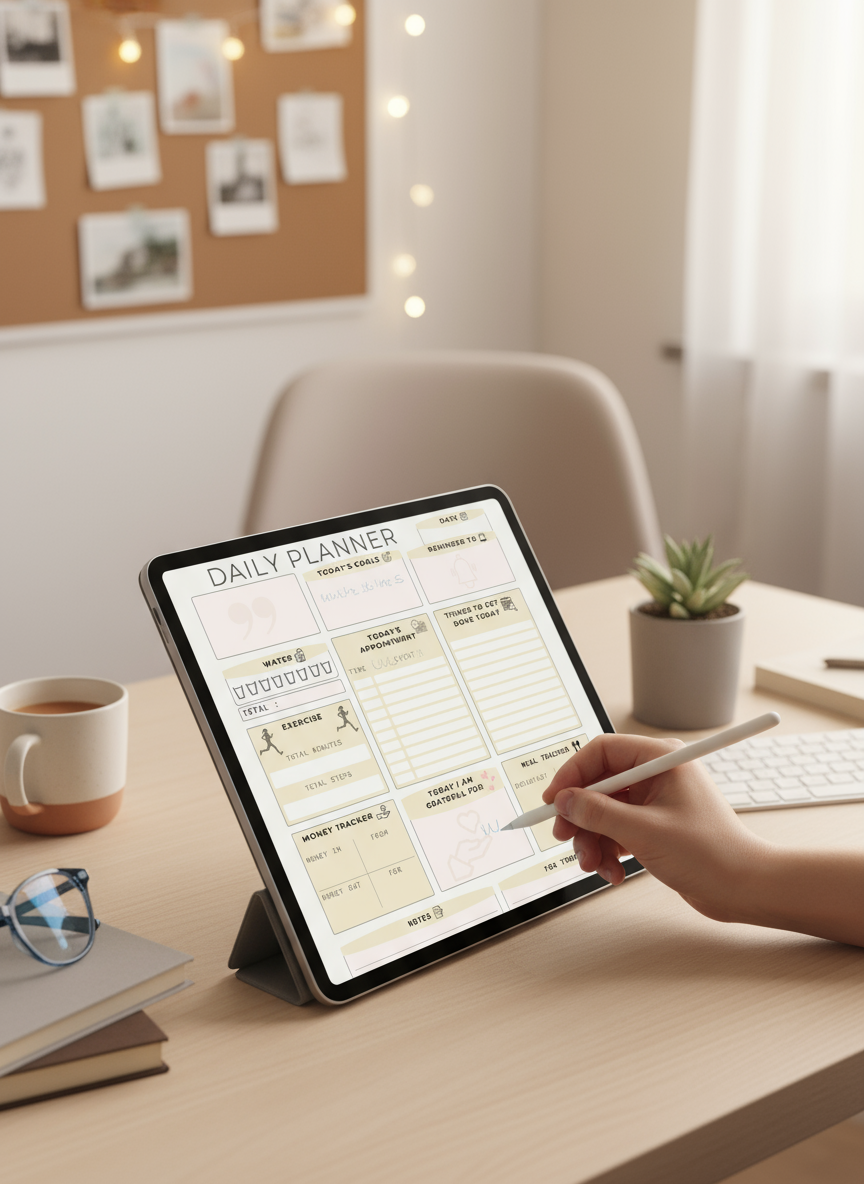MINIMALIST DAILY PLANNER