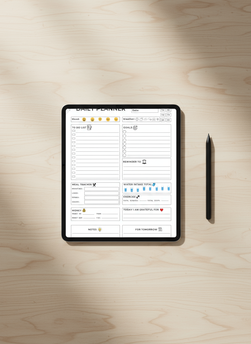 Printable Daily Planner